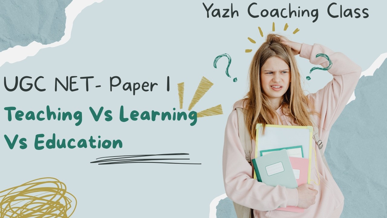 Teaching VS Learning VS Education