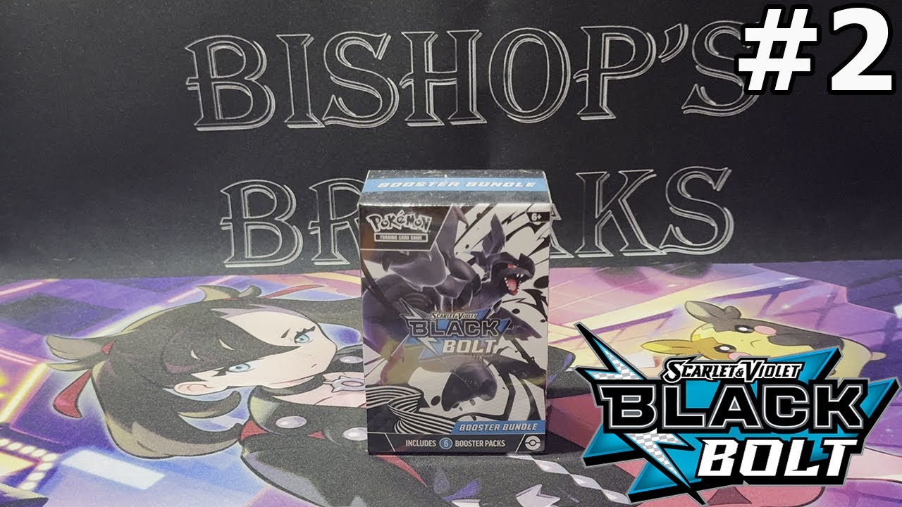 *Big Illustration Rare Pulled* Pokémon Black Bolt Booster Bundle Opening