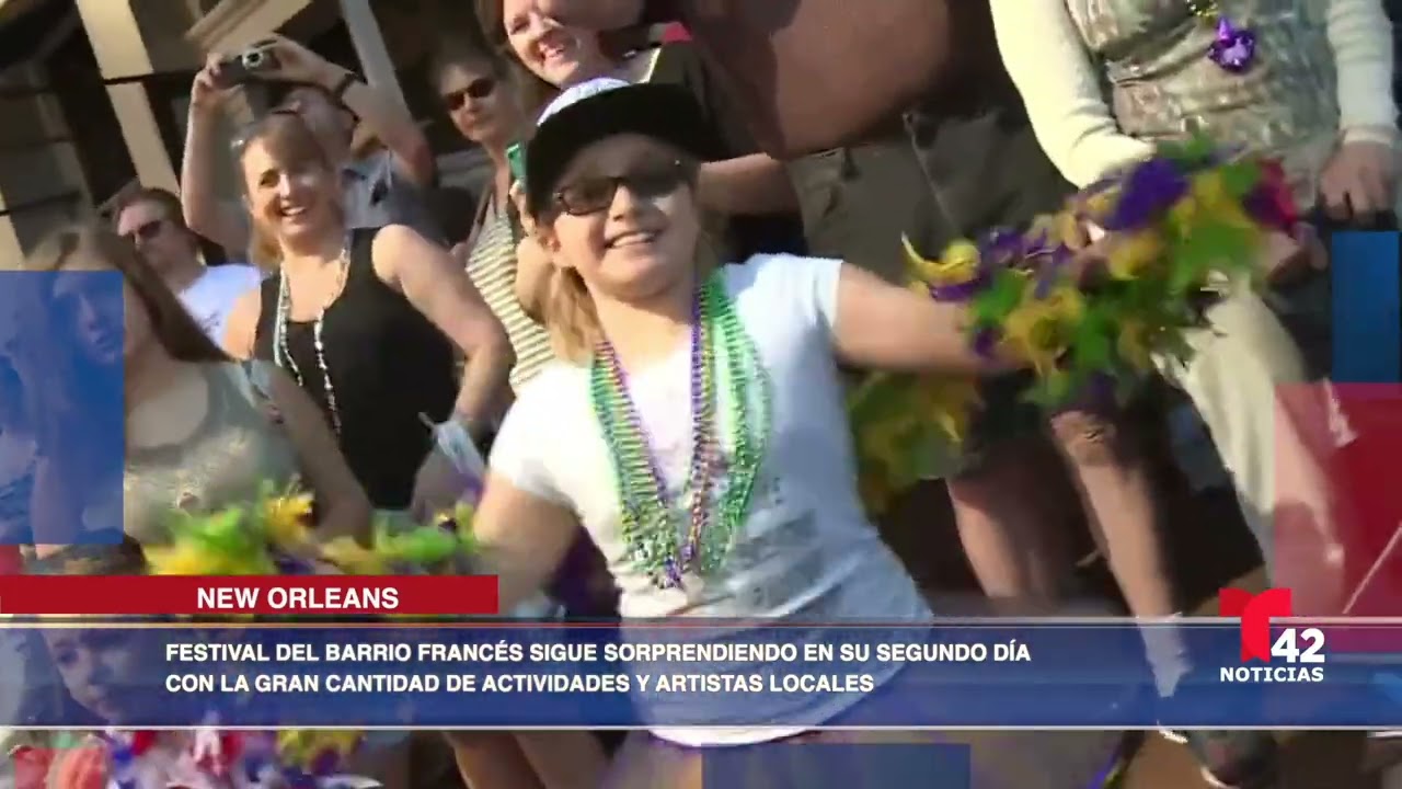 El Festival del Barrio Franc&eacute;s: M&uacute;sica, cultura, comida y mucho m&aacute;s | TELEMUNDO NEW ORLEANS