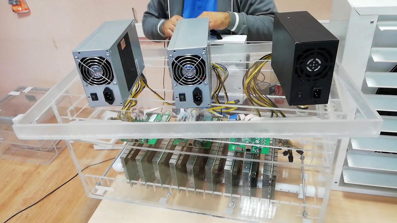 Иммерсионное охлаждение Antminer с модулем воздушного охлаждения ранние модели
