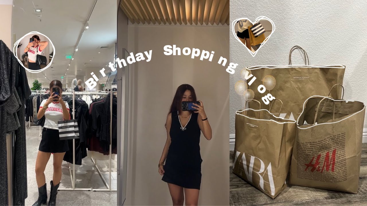 Birthday Shopping Vlog | Shopping haul | Vlog 04