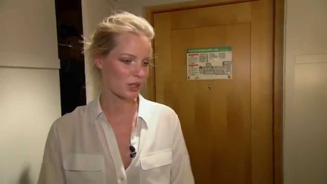 Caroline Winberg om livet som modell, i Kändisbarnvakten: SVT