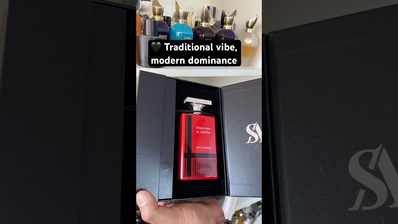 Swiss Arabian Shumoukh Al Ghutra #fragrance #perfume #unboxing #swissarabian