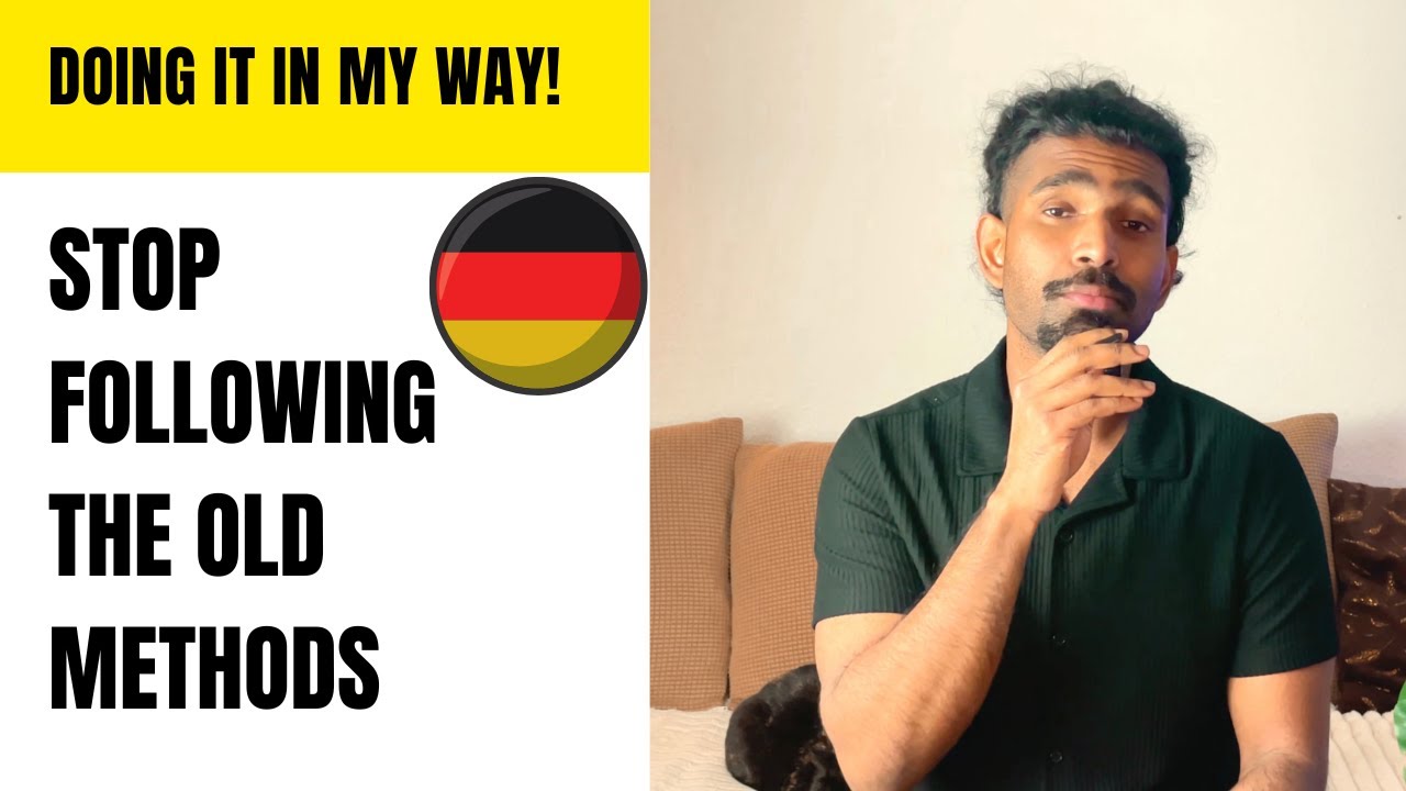 German language exam : You have to change your methods.