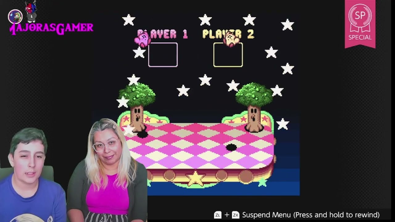 Kirby Golf, the easiest levels.