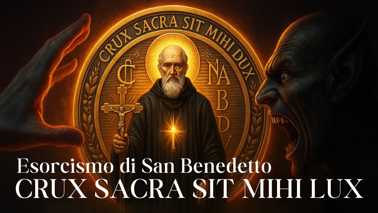 San Benedetto Ti Libera Oggi da Ogni Male – Preghiera Potentissima di Esorcismo