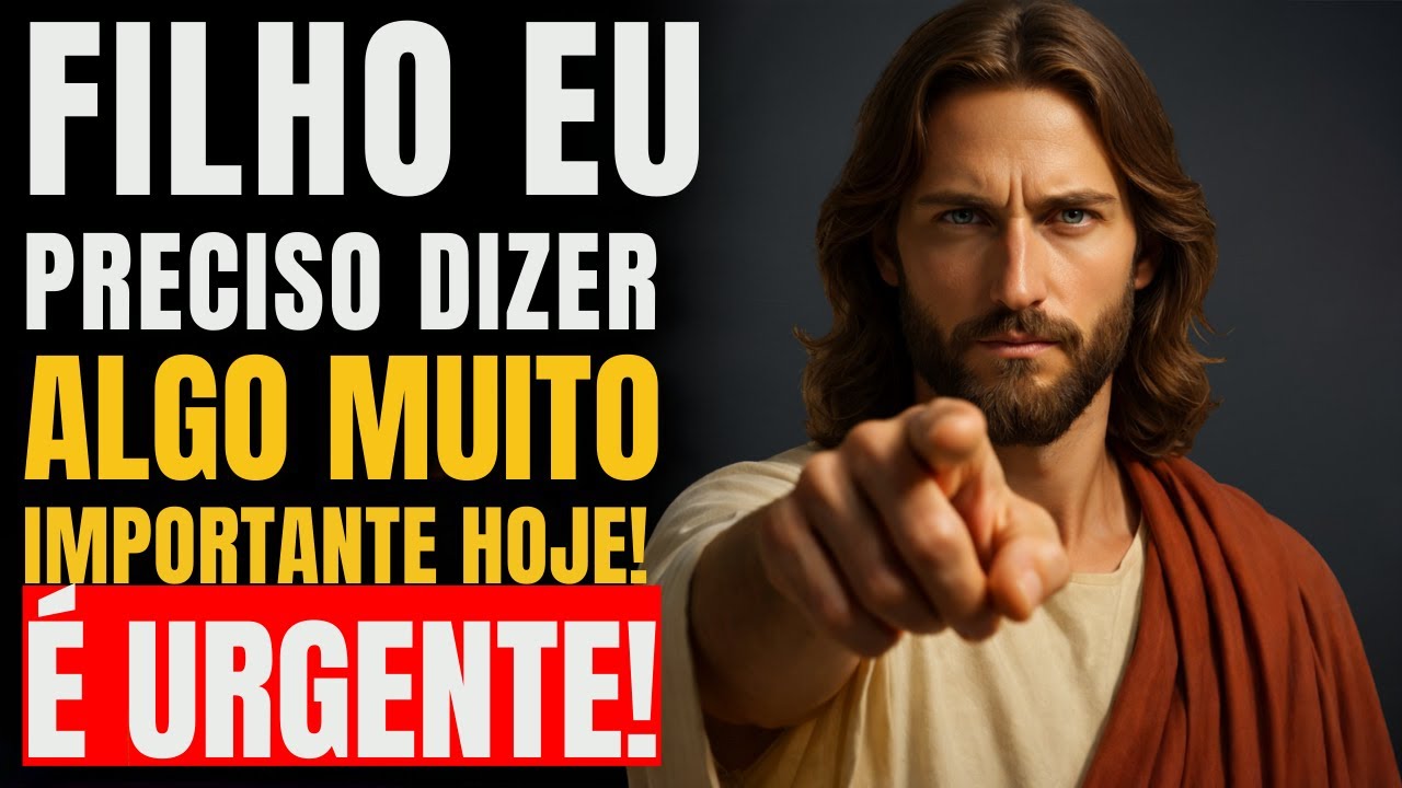 🔥 DEUS FALA HOJE: FILHO, PREPARE-SE! ALGO GIGANTE ESTÁ CHEGANDO!