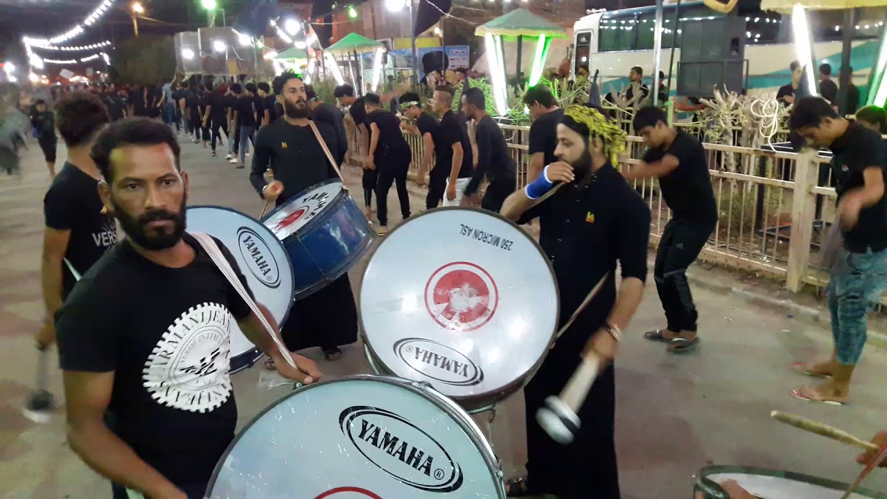 موكب المختار الثقفي  حجي احميد ميسان شارع الوحده السلاميه