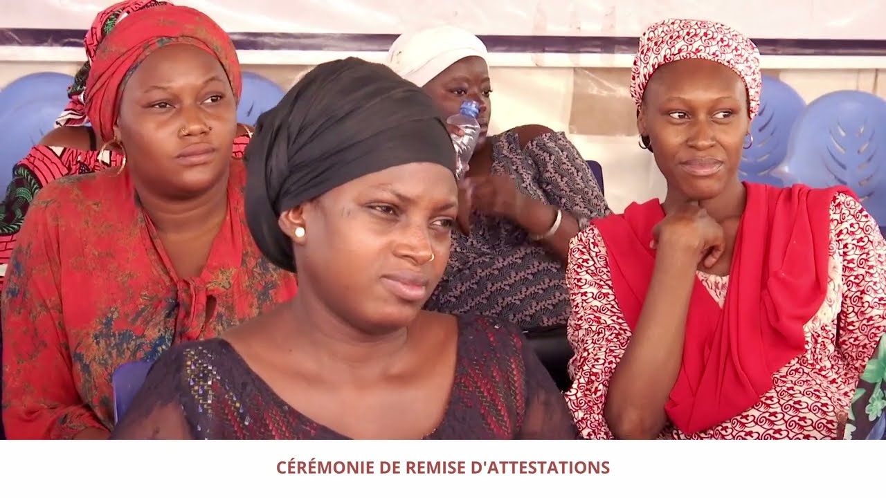 Cérémonie de Remise d'Attestations du Centre CERFILTEX