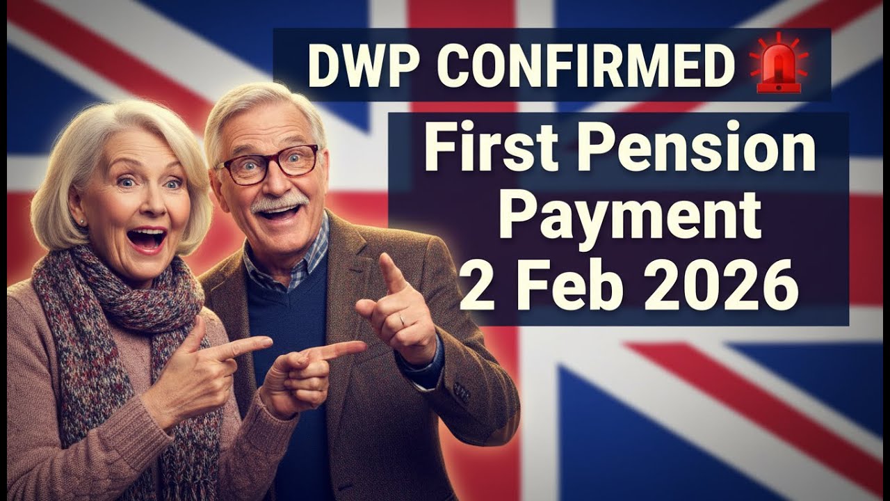 DWP JUST CONFIRMED 🚨 First Pension Payment Hits Your Account 2 Feb 2026!
