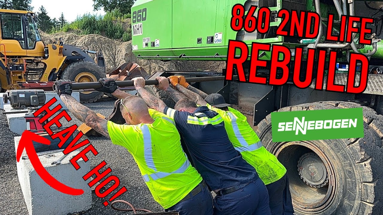 Sennebogen 2nd Life Rebuild - Full Teardown and Reassembly
