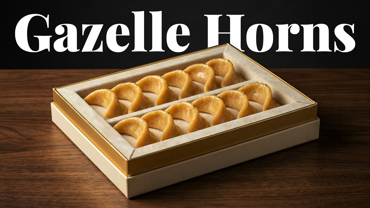 Moroccan Gazelle Horns | The best Almond Pastry EVER!! | كعب الغزال | Cornes de gazelle