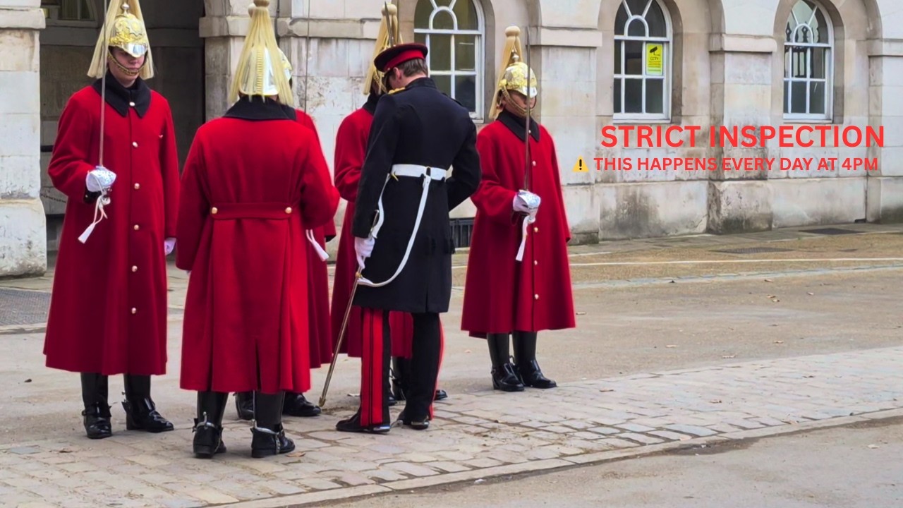 What Really Happens at the 4PM Horse Guard Inspection