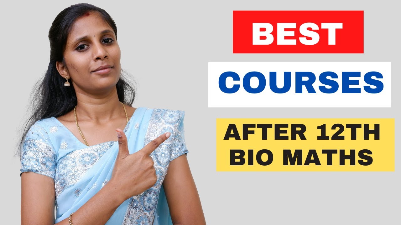 Best courses after 12th Bio Maths | Coursers after Plus 2 | Tamil |