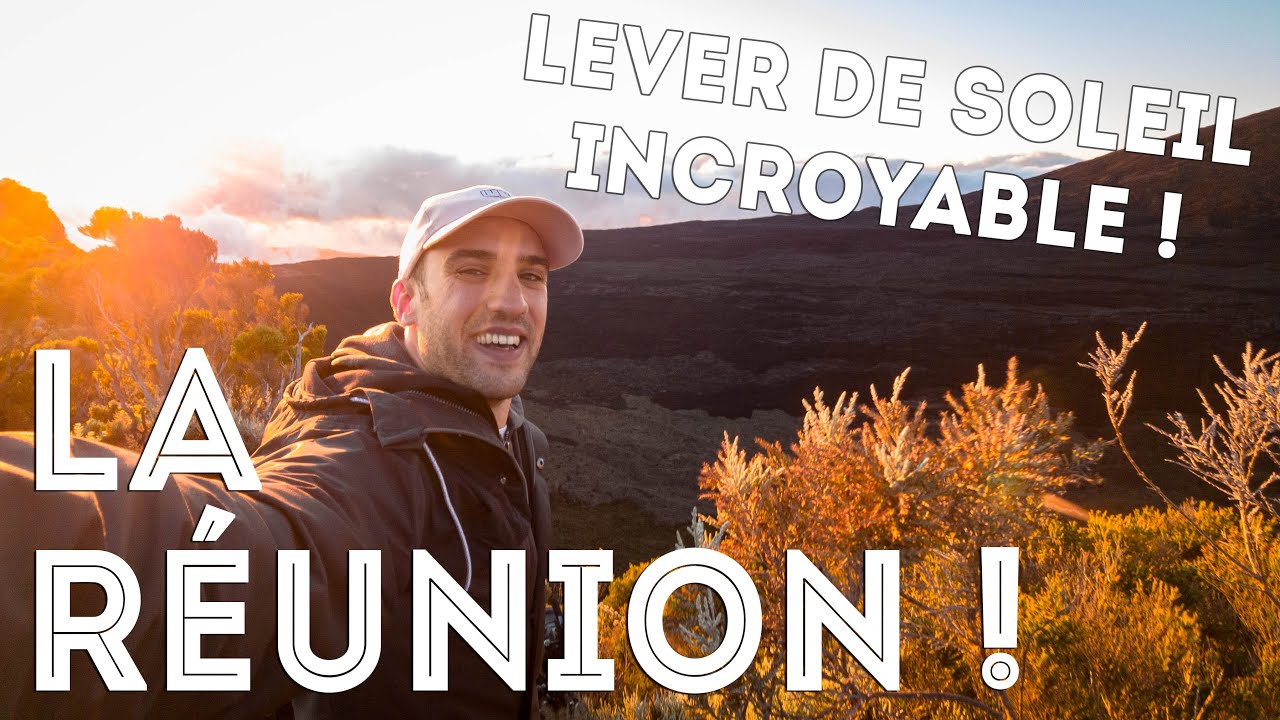 On passe la nuit sur LE VOLCAN 🌋 Van life Réunion