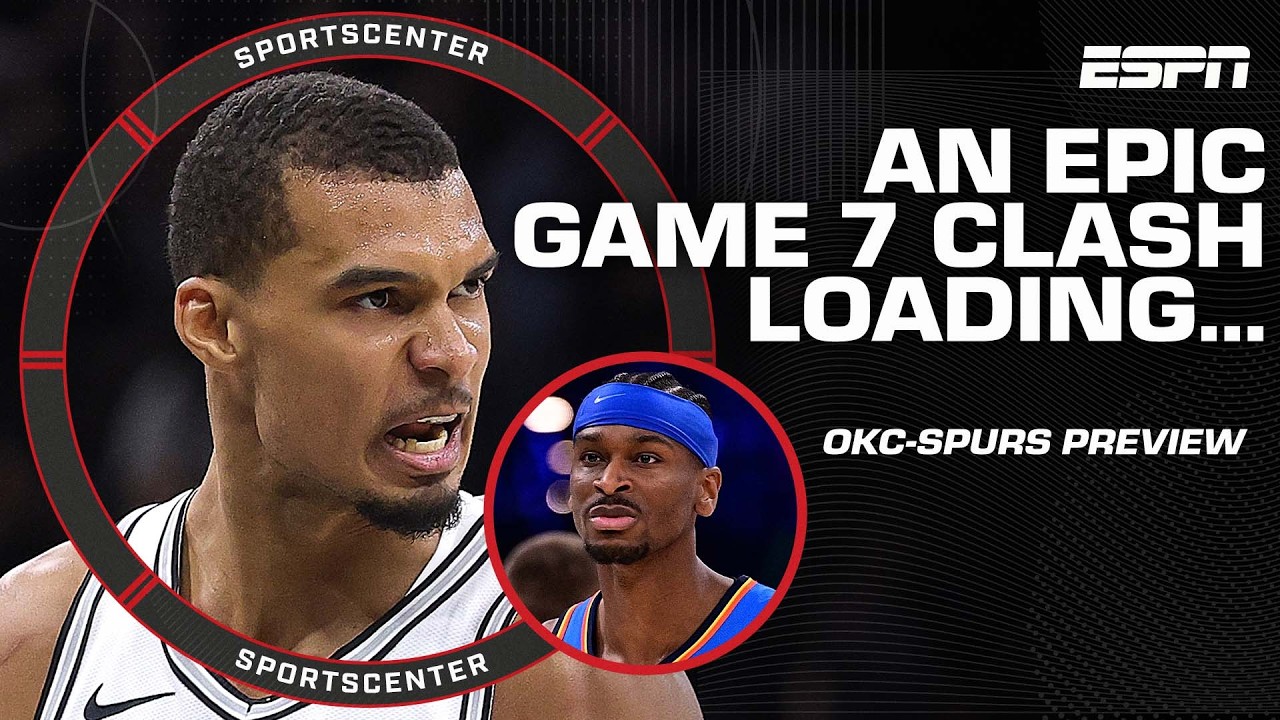 БИТВА ВЕКА 🍿 Ключевые моменты 7-го матча &laquo;Спёрс&raquo; &mdash; &laquo;Тандер&raquo; 🔑 | SportsCenter