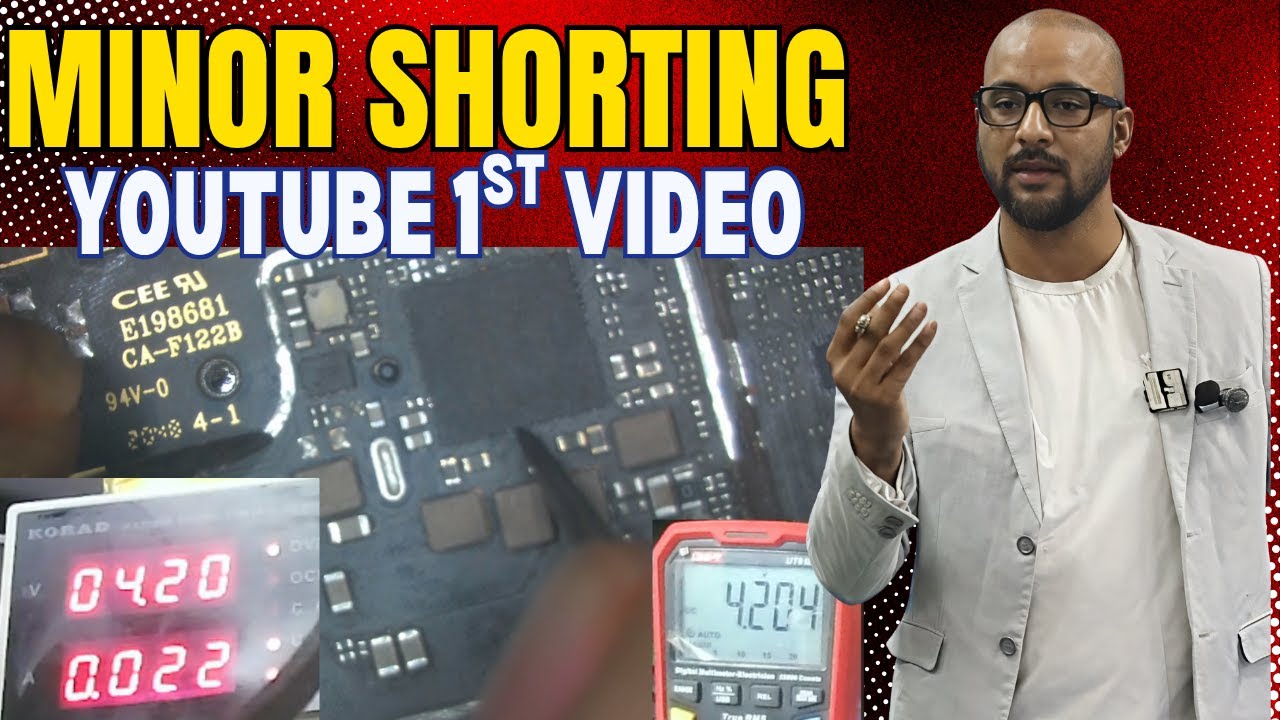 Mobile all Voltage OK But Minor Shorting :Phone Dead Condition : How to Repair With Full Explanation