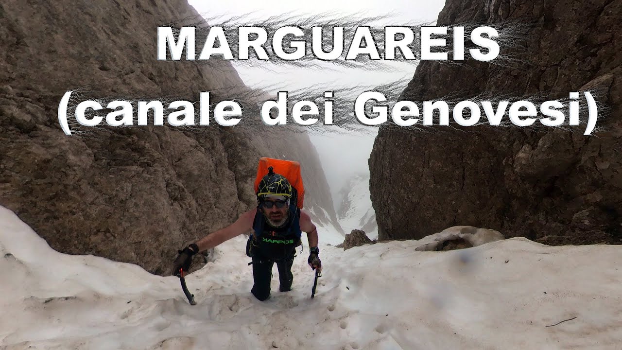 MARGUAREIS (canalone dei  Genovesi) 16.05.2022
