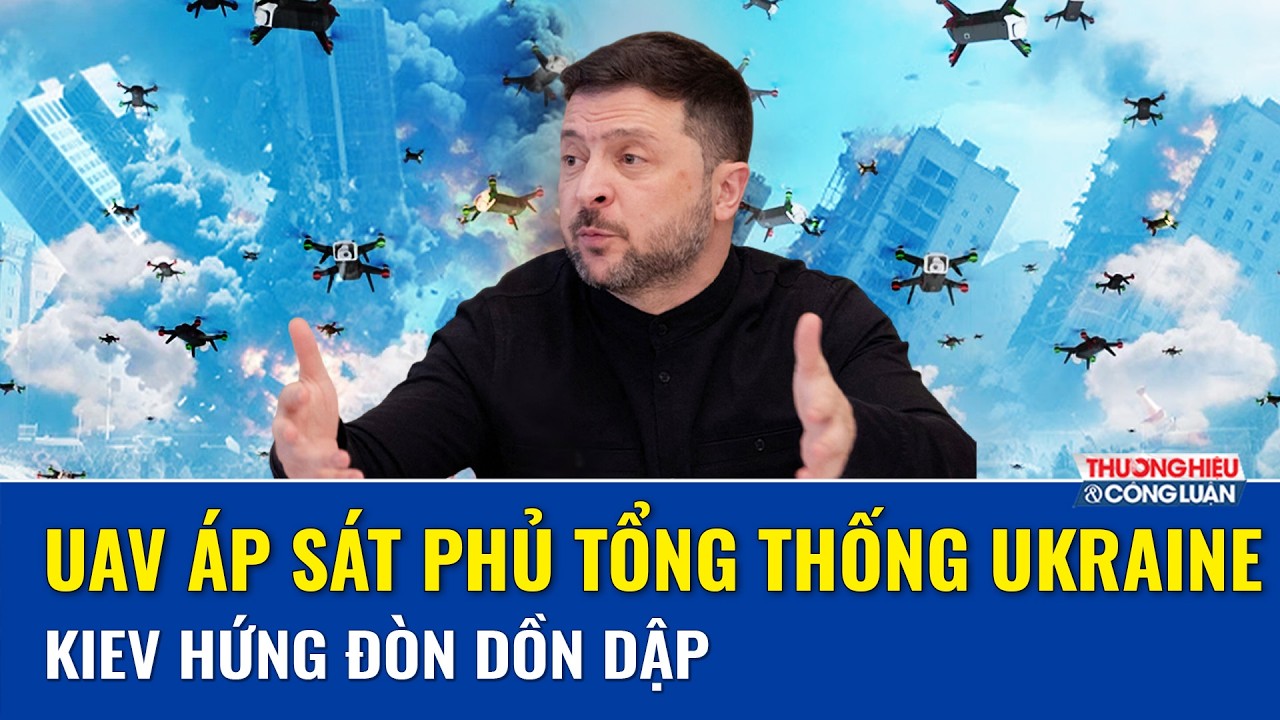 TOÀN CẢNH THẾ GIỚI 27/2: UAV Nga đâm thủng cửa sổ Dinh Tổng thống, 400 tên lửa “xé toạc” bầu trời