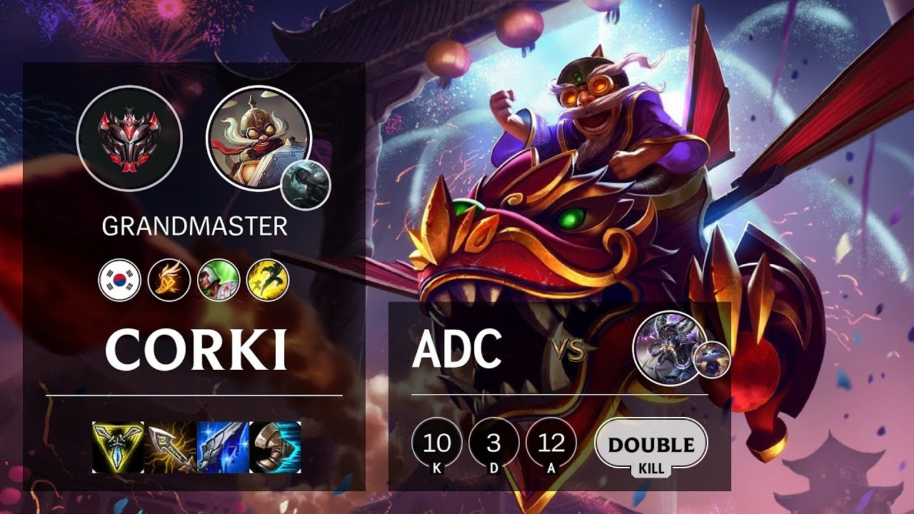 Corki ADC vs Kassadin - KR Grandmaster Patch 10.12