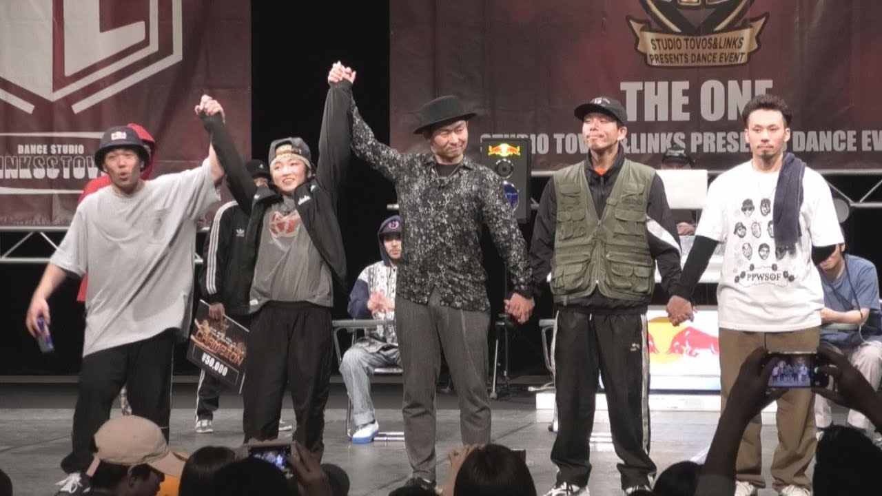THE ONE ゲストバトラー決勝バトル POG&Yu-mah vs ISSEI & AMI