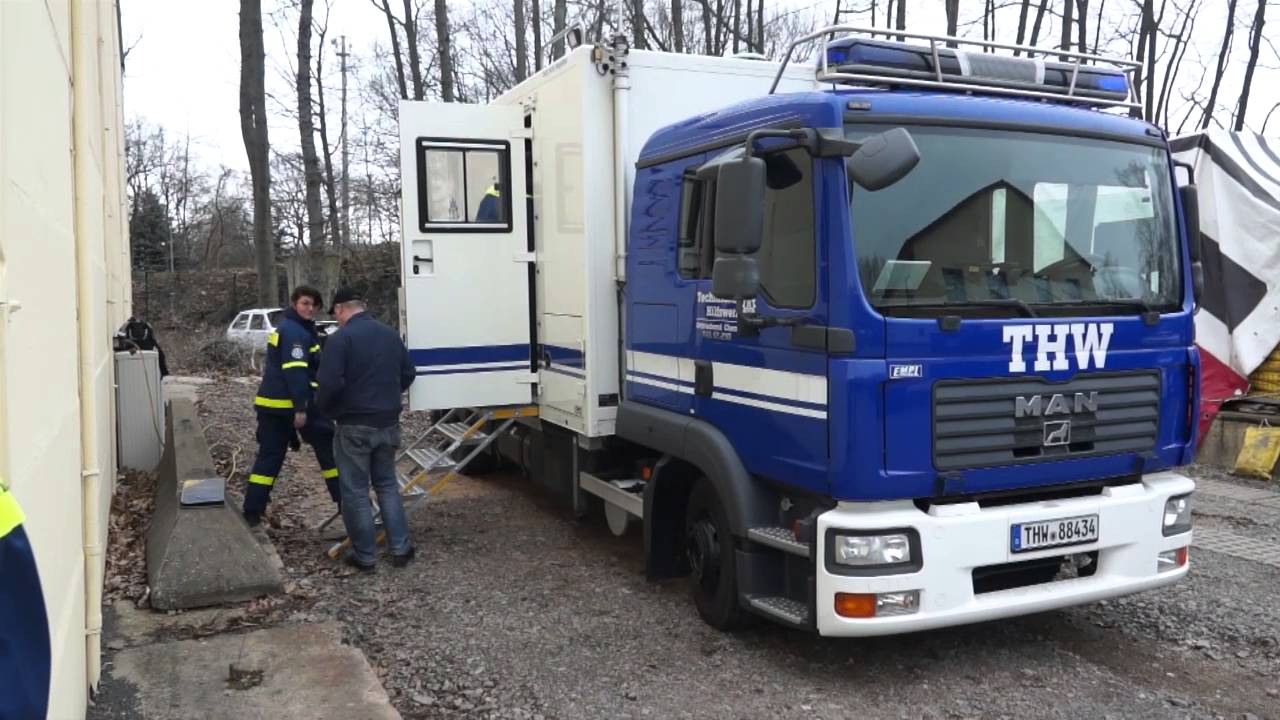 Notfunk - gemeinsame Stabsübung mit dem Chemnitzer THW