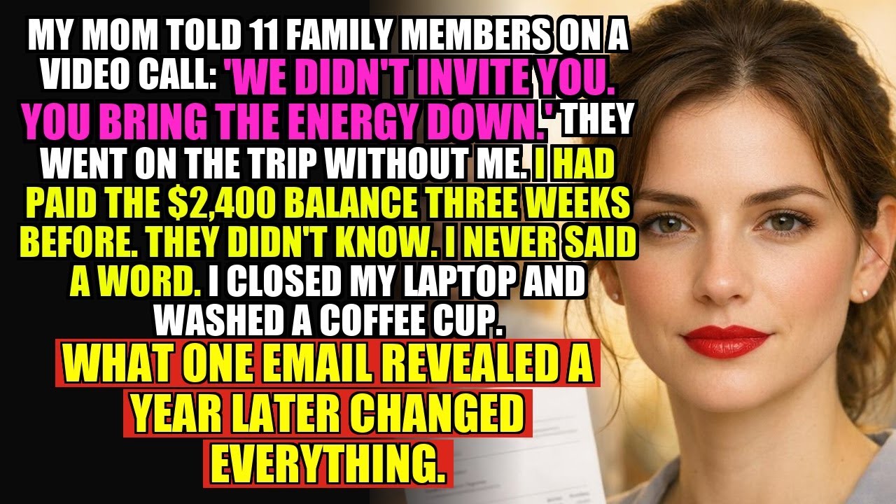 My Family Uninvited Me From Vacation—A Year Later, The Receipt Found Them