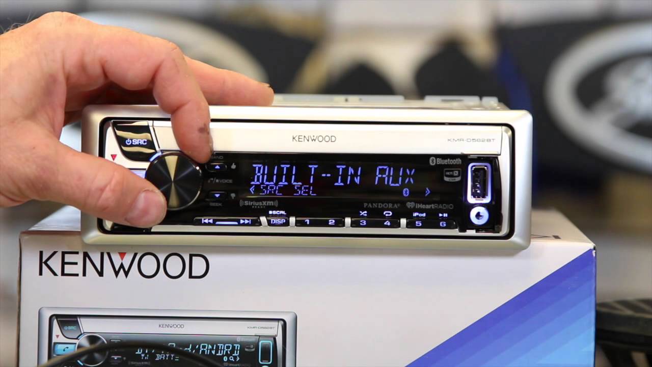 Kenwood's KMR D562BT  how to use Pandora and iHeartradio