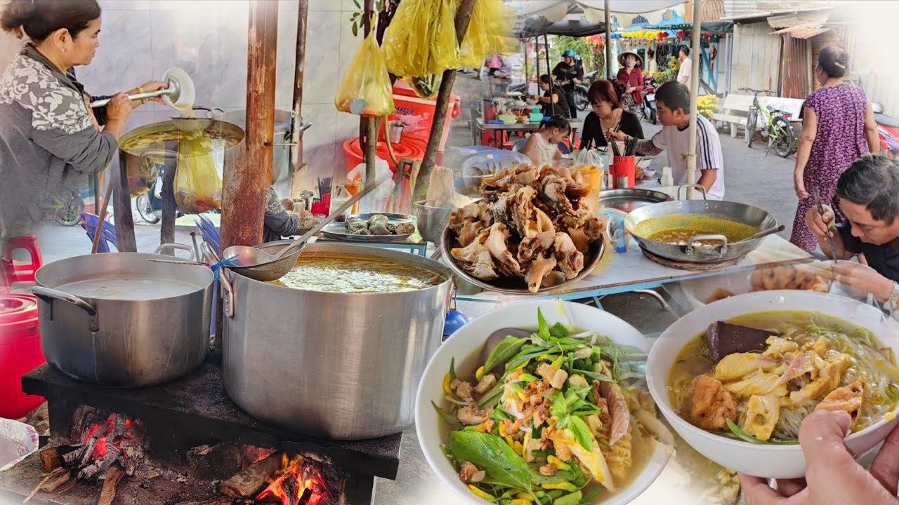 Phát hiện quán Bún Cá Cháo Cá hấp dẫn núp hẻm 30 năm khung cảnh dân dã đậm chất miền tây