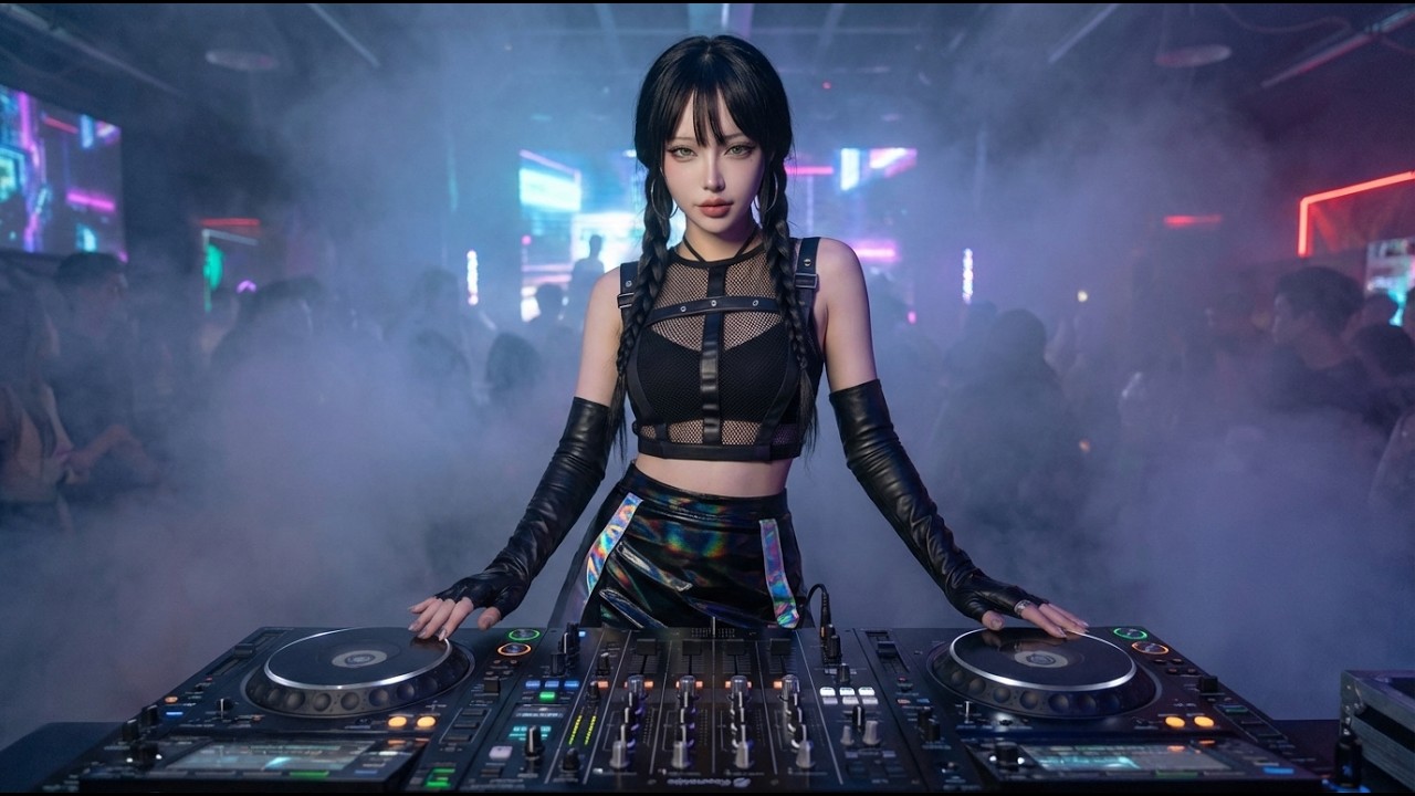 Cyberpunk Deep House Mix 🎧 1 Hour Hypnotic Electronic Experience