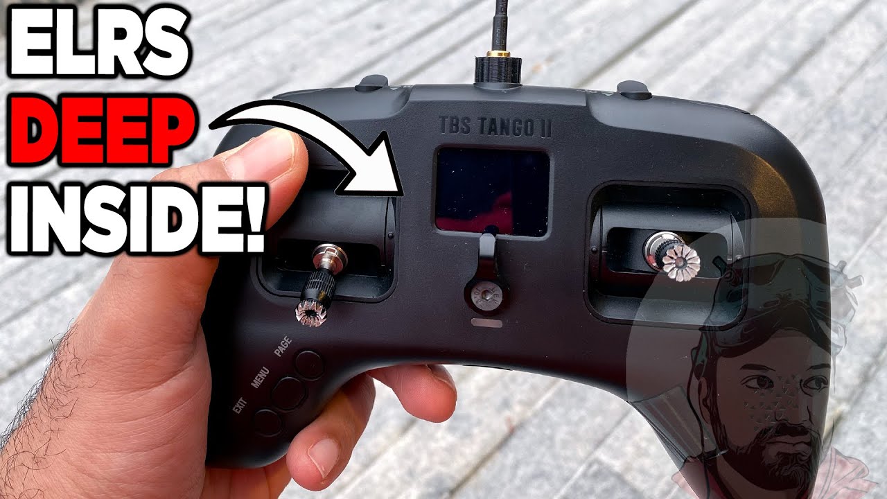 TBS Tango 2 Pro INTERNAL ExpressLRS | How to guide on stuffing an ELRS module INSIDE the transmitter