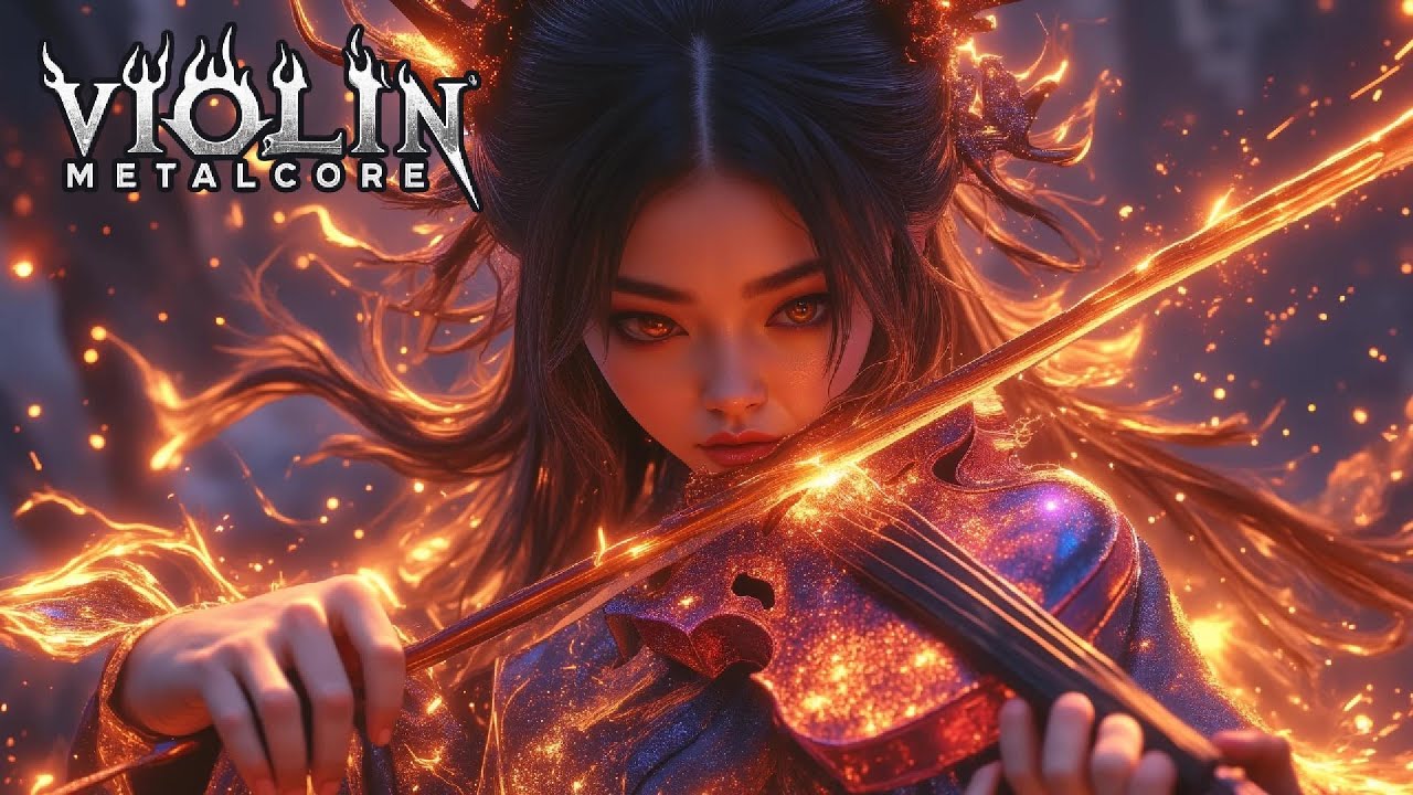 Violin metalcore : The Power Of Seriosa FULL ENERGY 🔥🤘