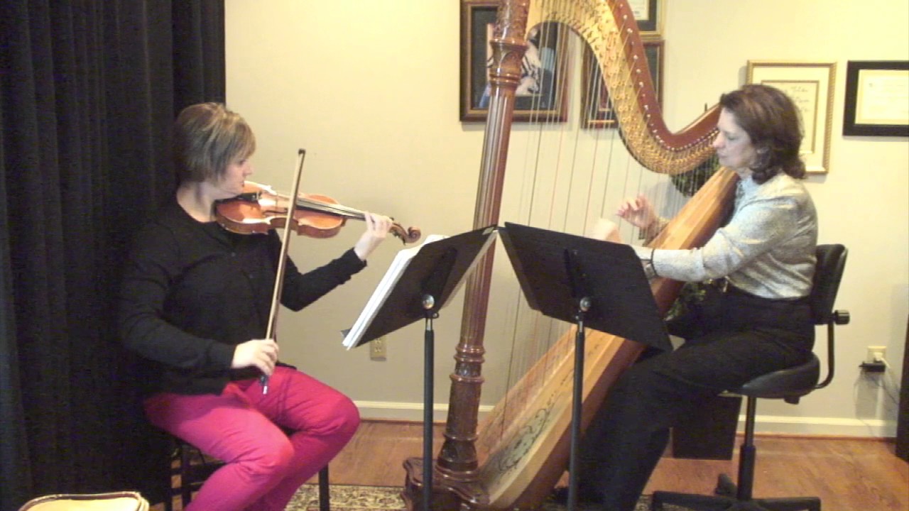 Air for the G String (Take 1) by J.S. Bach - Susanna Hauk and Martha Painter
