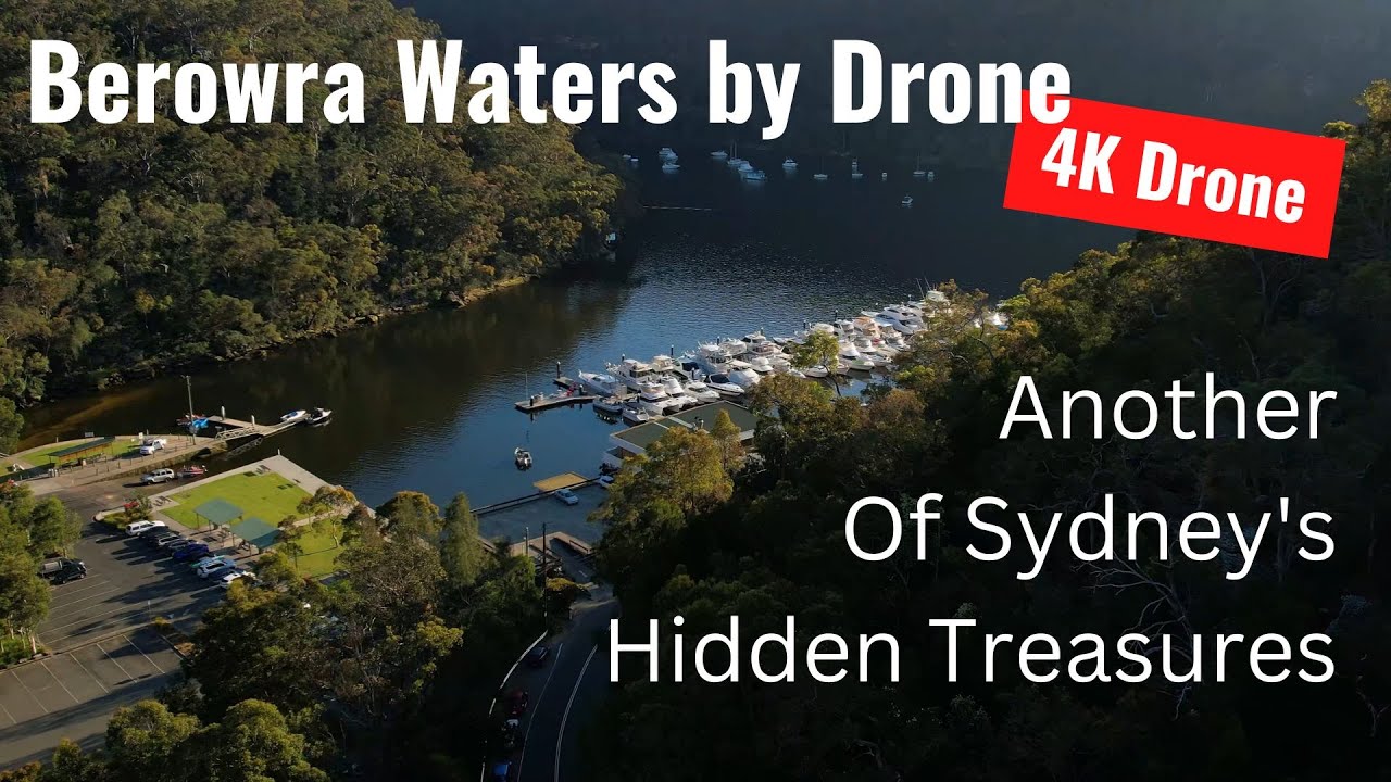 Berowra Waters by Drone - One of Sydney's Hidden Treasures - 4K