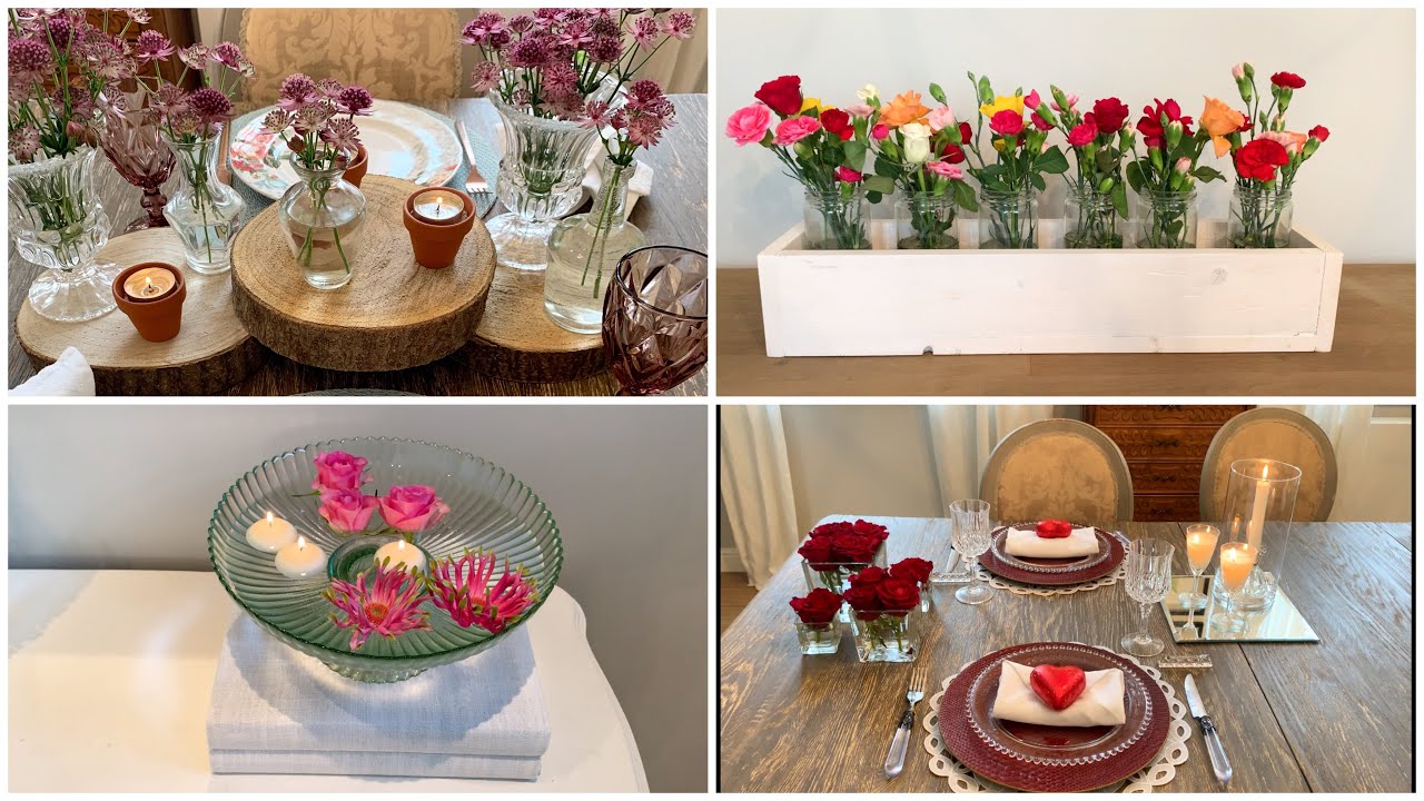 Arranjos decorativos pra casa e pra mesa - 7 sugestões