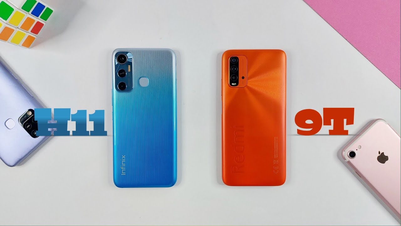 Redmi 9T Vs Infinix Hot 11 Speed Test & Comparison