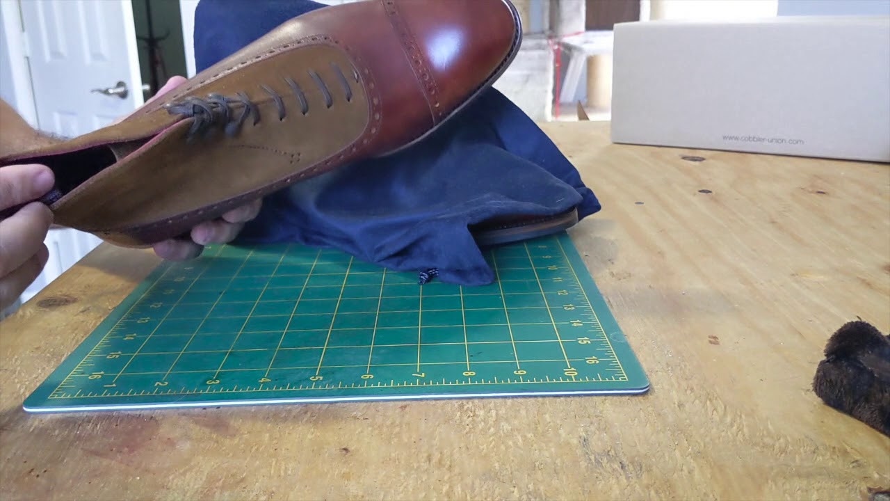 Cobbler Union - Guillaume Boots - Museum Cognac | Tobacco Suede - Unboxing
