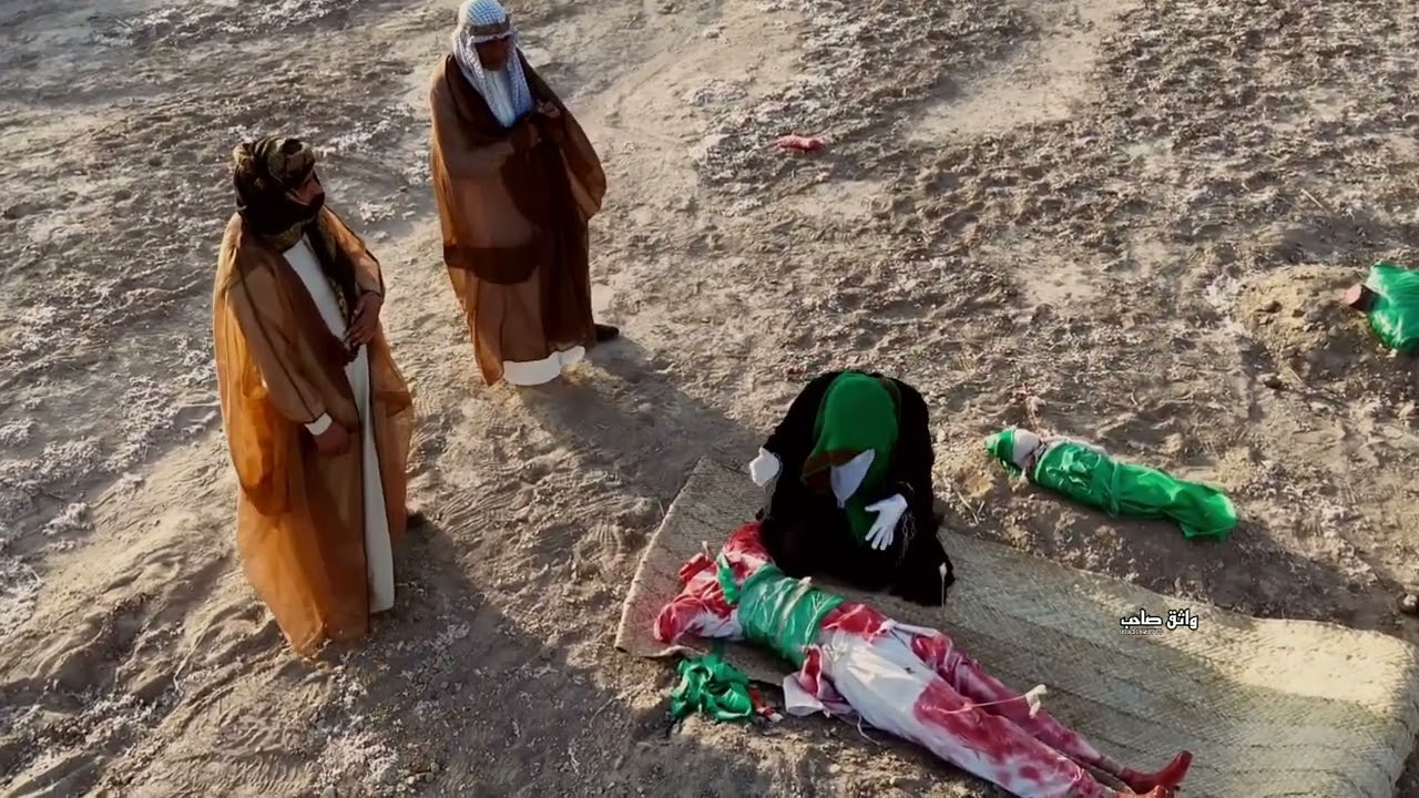تشابية دفن الاجساد الطاهره ...ناحية الكرامة...المصور واثق صاحب