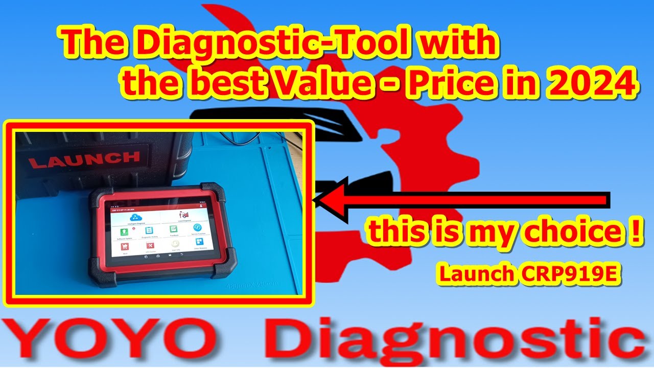 Launch CRP919E bt.This is the scanner that I recommend for DIY and Hobby in 2024! Over 30 Functions