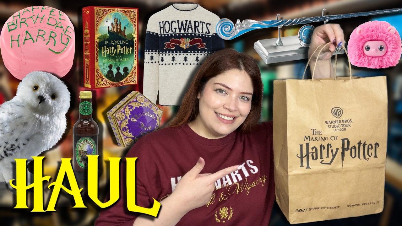 HAUL de compras de Harry Potter de Londres 2025