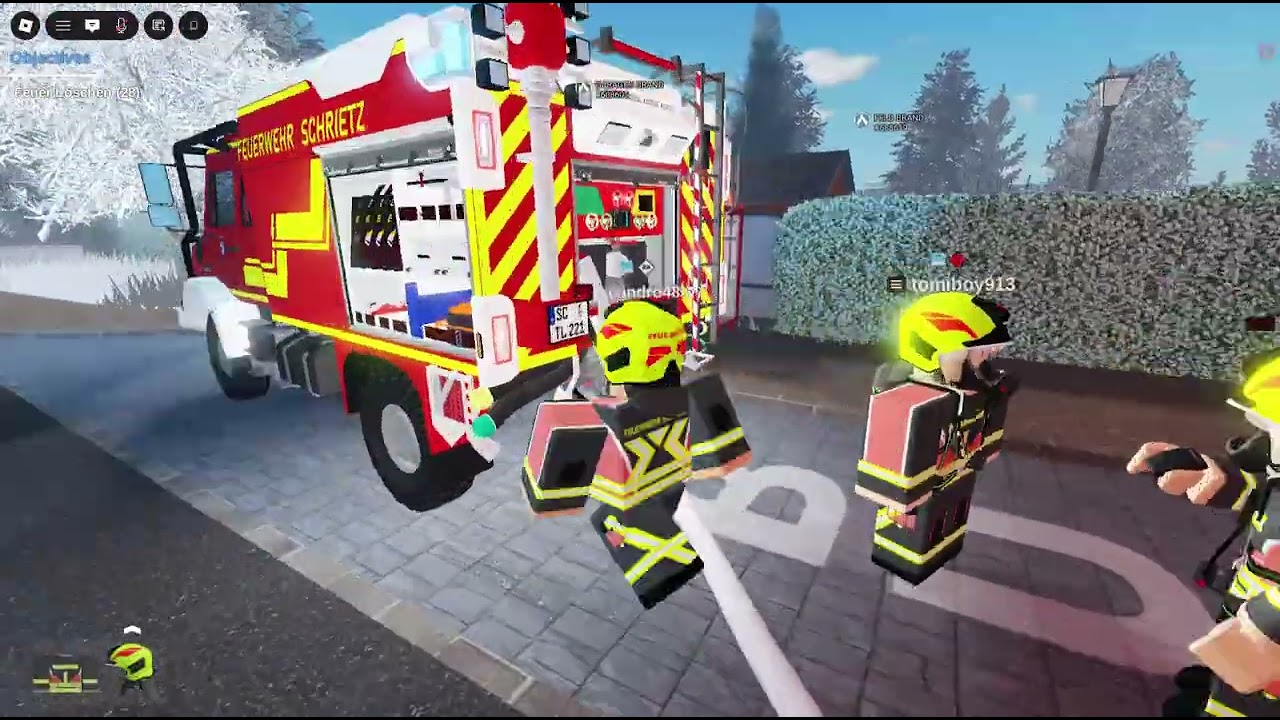 Einsatz mit Praktikant in Roblox