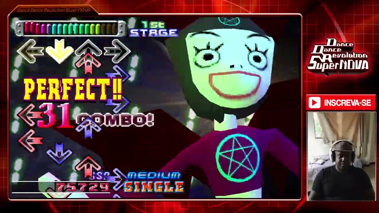 DDR 3rdMix Game Play descontraída