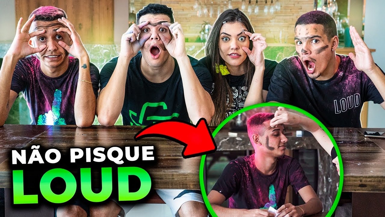 MUITO ENGRAÇADO!! QUEM PISCAR PRIMEIRO É TROLLADO NA LOUD!!