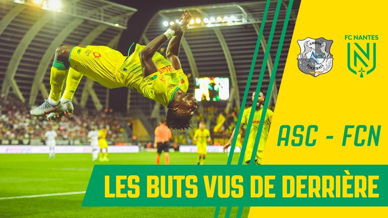 Amiens SC - FC Nantes : les buts vus de derri&egrave;re