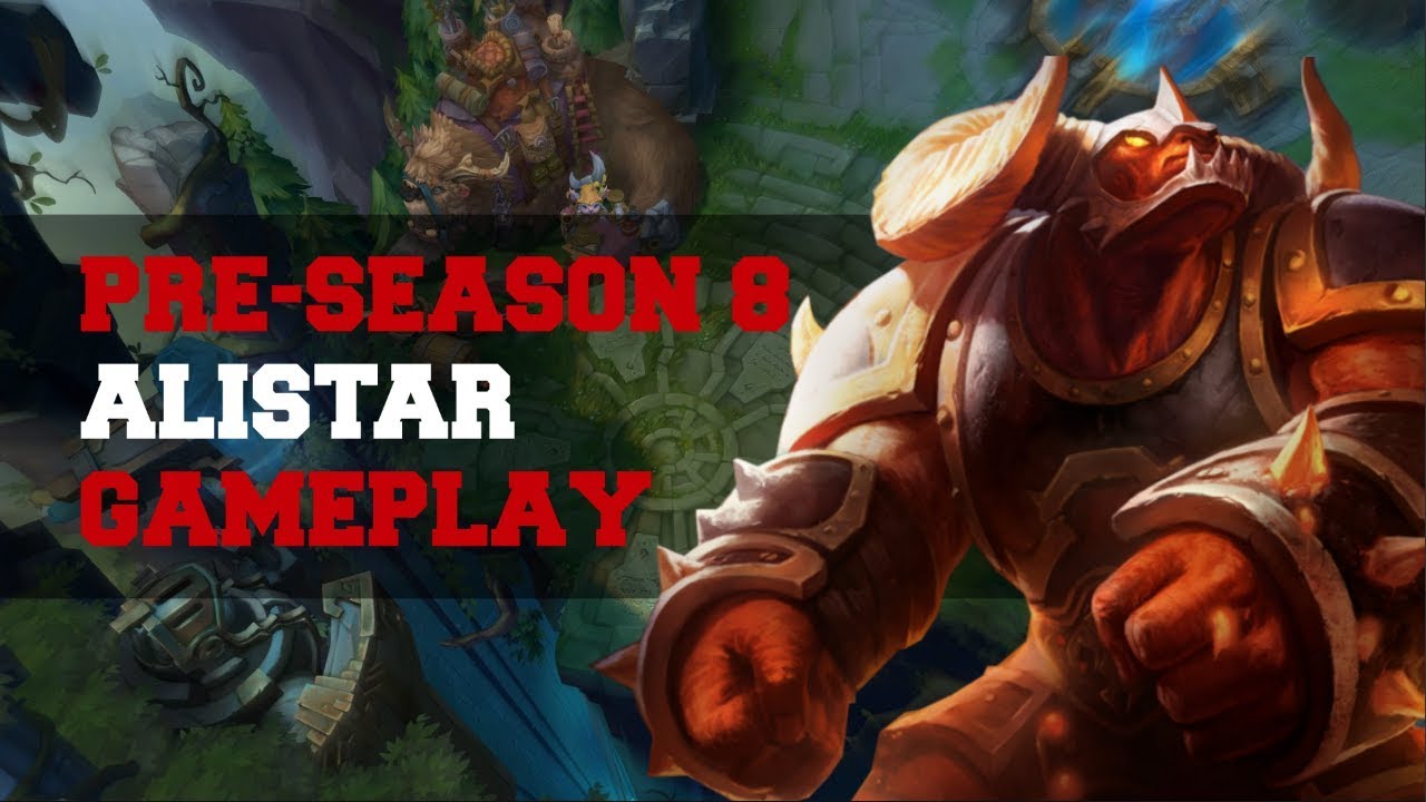 ALISTAR RUNES OP I PRE-SEASON 8 I ALISTAR/KALISTA DUO OP