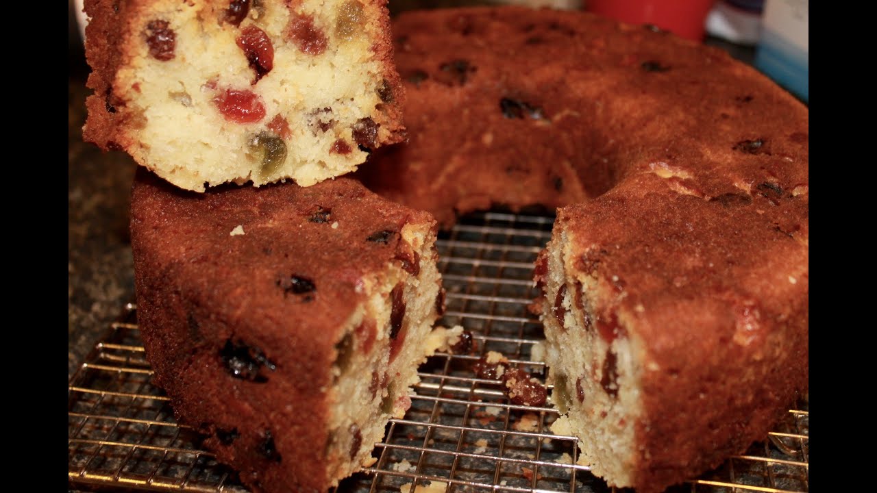 Light Fruit Cake  - Bonita's Kitchen