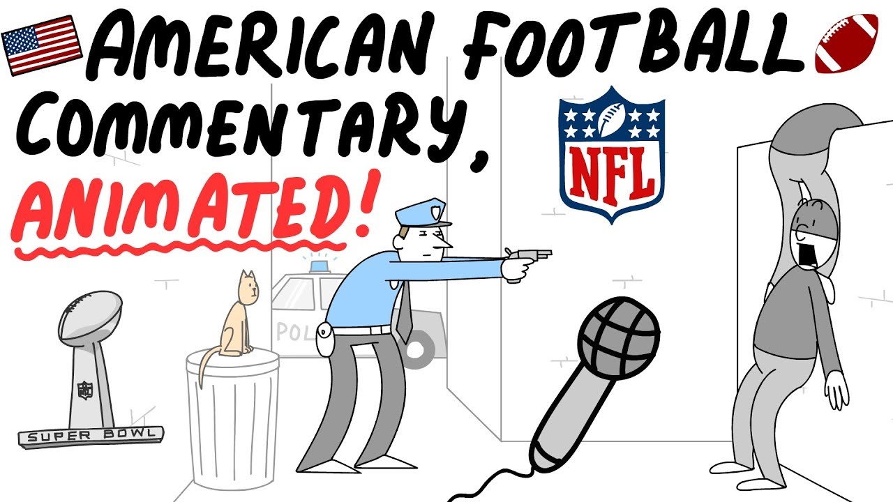 American Football Commentary, Animated! NFL Super Bowl Special 2019!
