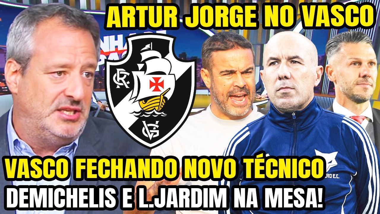 URGENTE! 😱 PEDRINHO BUSCA TÉCNICO EUROPEU! CONHEÇA OS FAVORITOS PARA ASSUMIR O VASCO! DEMICHELIS?