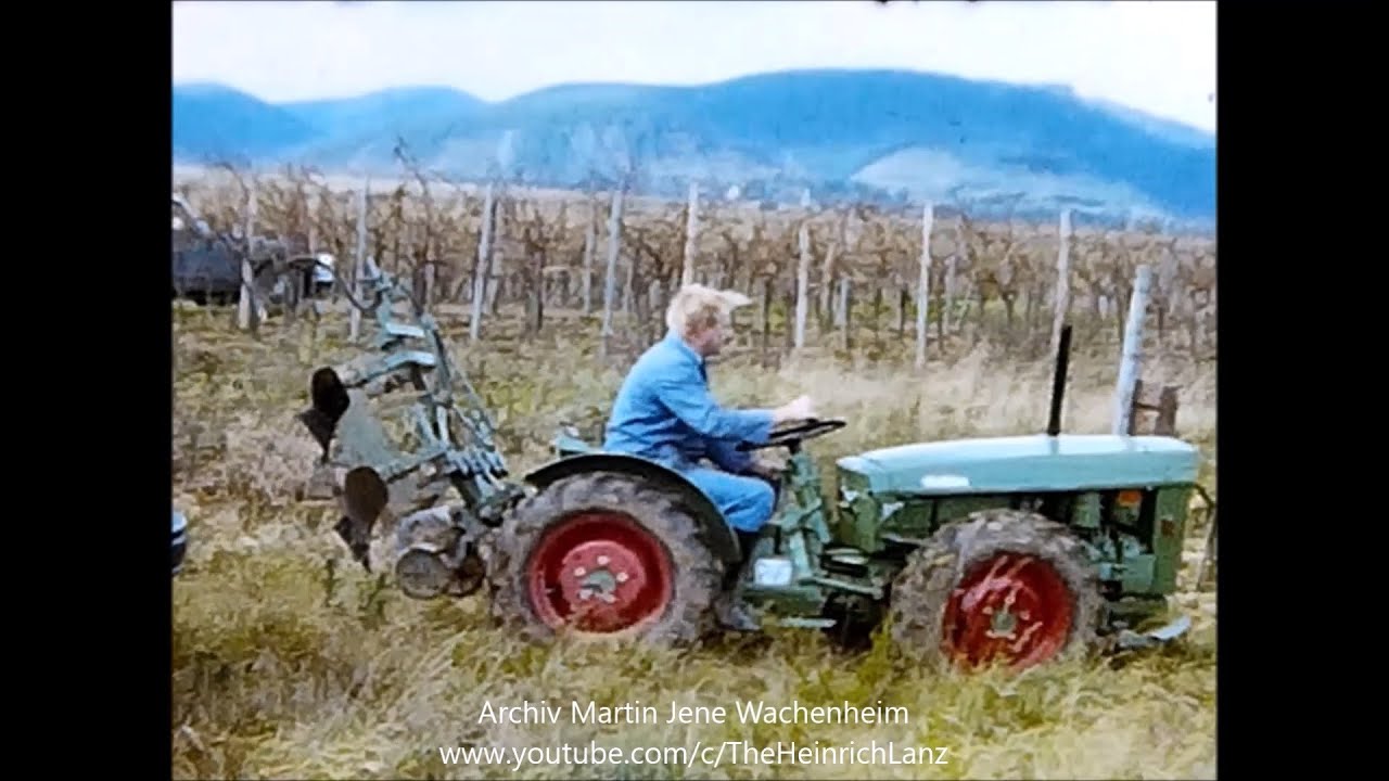 Allrad und Knicklenkung im Weinberg: Bodenbearbeitung mit Holder AG3 | 8mm Schmalfilm