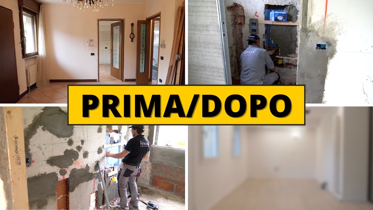 Ristrutturazione appartamento 60 mq: prima e dopo i lavori